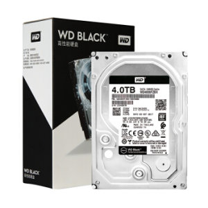 Western Digital 西部数据 黑盘 台式机硬盘 4TB 256MB 7200rpm WD4005FZBX