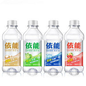 依能 加锌弱碱性苏打水 350ml*24瓶