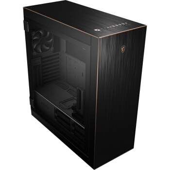 粉丝价：MSI 微星 MPG SEKIRA 500G（黑金佩龙斧）中塔机箱