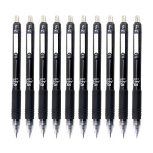 有券的上： ZEBRA 斑马牌 C-JJ3 真好系列中性笔 0.5mm 黑色 10支装 *5件