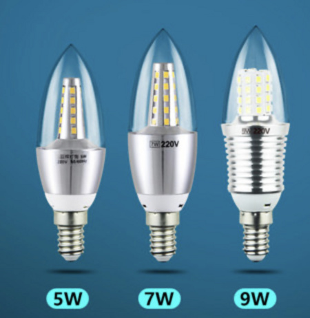 巨祥 LED蜡烛灯泡 e14小螺口 5w