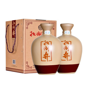 中华老字号 扳倒井 53度 典藏陈坛白酒 1500ml*2坛