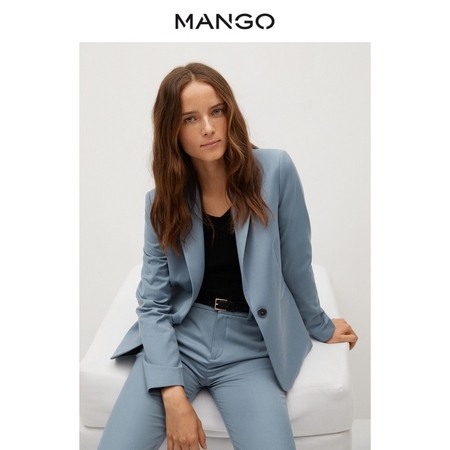 MANGO 芒果 77095914 女士西装外套
