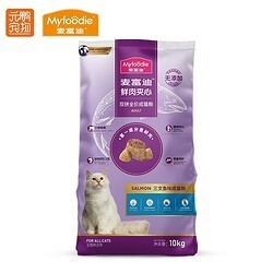 麦富迪 三文鱼夹心双拼成猫粮 10kg