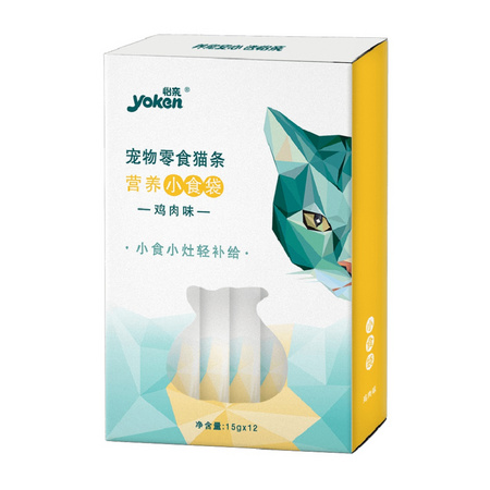 88VIP： 怡亲 猫用鸡肉金枪鱼味营养条 15g*12支 *18件