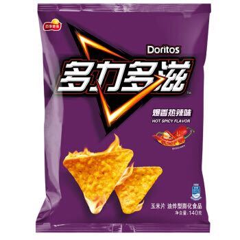 Doritos 多力多滋 玉米片 爆香热辣味 140g *4件