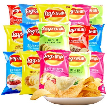 Lay's 乐事 薯片大礼包 12g*8包