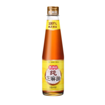 88VIP：香满园 100%纯芝麻油 香油 400ml *10件