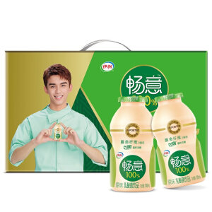 伊利 畅意100% 原味乳酸菌饮品 100ml*40瓶*2件