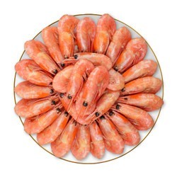 Seamix 禧美海产 熟冻加拿大北极甜虾 1.8kg/盒 *3件