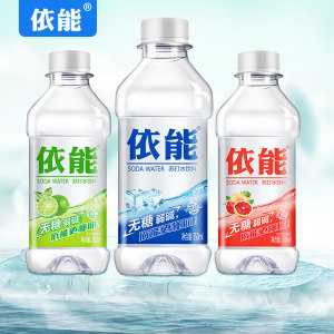 依能 无糖无汽 加锌苏打水350ml*24瓶
