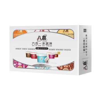 京东PLUS会员：八喜 冰淇淋 珍品65g六合一 65g*6盒 *5件