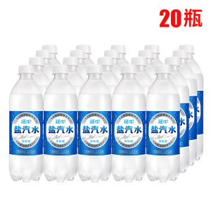 上海老牌 延中 盐汽水 600ml*20瓶 咸味碳酸饮料饮 39.9元包邮