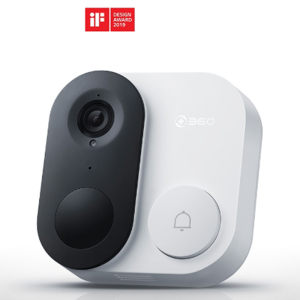 19年IF工业设计奖 360 家用智能可视门铃 199元包邮 直降20元
