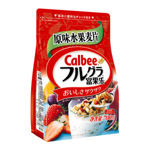 日本销量第一 卡乐比 北海道水果早餐营养麦片 700g/袋 49.9元包邮