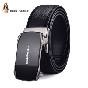 Hush Puppies 暇步士 新款男士真皮自动扣皮带