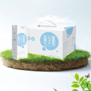 卓牧 高端 无蔗糖高钙纯山羊奶 200ml*6盒/箱 拍2箱69.9元