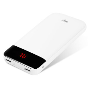 aigo 爱国者 E20000 20000mAh 双向快充移动电源 Type-C 白色