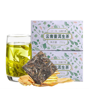 百花岭 云南勐海古树 普洱生茶薄片 250g/30片*2件