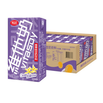 有券的上：维他奶 香草味豆奶 植物奶 蛋白饮料 250ml*24盒 *3件
