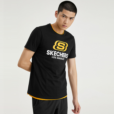 百亿补贴：SKECHERS 斯凯奇 L220M152 男士运动T恤