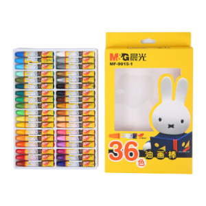M&G 晨光 MF9015 卡通3D六角油画棒 36色 36支/盒 *4件 +凑单品