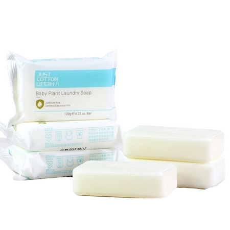 Just Cotton Life 棉十八 婴儿洗衣皂 80g*6块