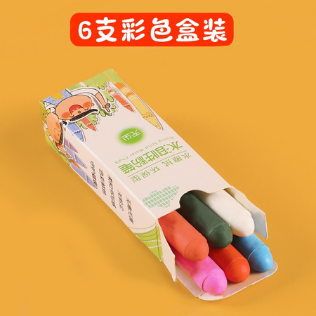童鸽 FENBI-0001 水溶性彩色无尘粉笔 6支/盒