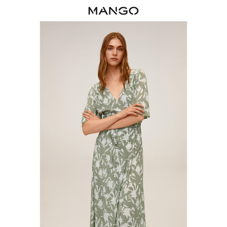 MANGO 67085951 女士印花连衣裙