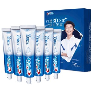 Crest 佳洁士 3D炫白双效牙膏 180g*6支