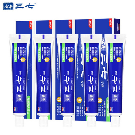 三七 专效清火牙膏 60g*3件 赠同款 60g*2