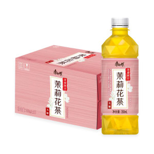 康师傅 0糖0脂0能量 低温冷萃茶茉花茶350ml*15瓶整箱装