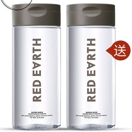 red earth 红地球 明星草本精华卸妆水 500ml（赠同款500ml 化妆棉）