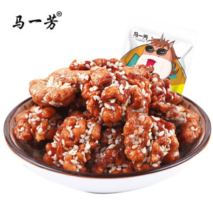 马一芳 蜂蜜芝麻琥珀核桃仁400g