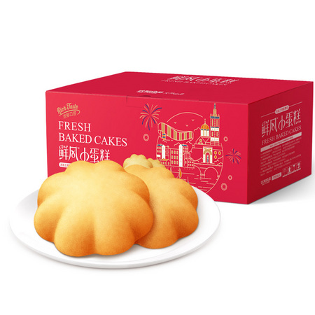 达利园 鲜风小蛋糕 1000g