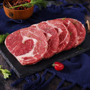 北京奥运会牛肉供应商 伊赛 原切牛排套餐 100g*10片 59.9元包邮