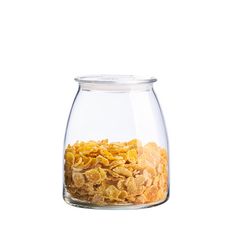 LIBBEY 利比 玻璃密封罐3件套 （0.5L+0.75L+1L） 送冰淇淋杯