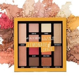 百亿补贴：MAYBELLINE 美宝莲 柠檬热潮12色眼影盘