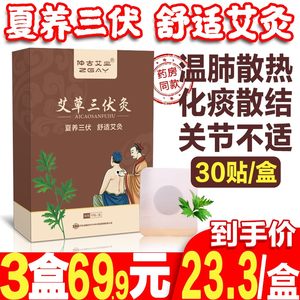 仲古艾业 三伏贴 去湿气 冬病夏治