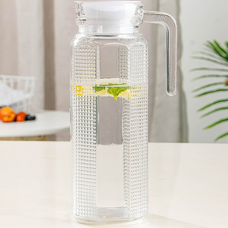 贝蒂丽莲 玻璃八角冷水壶 1.1L