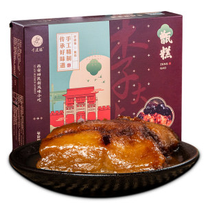 西安回民街美食 李建福 传统蜜枣甑糕 400g*2盒