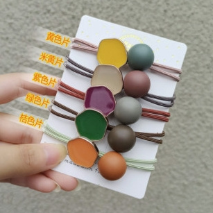 欧密哒 韩式橡皮筋发绳