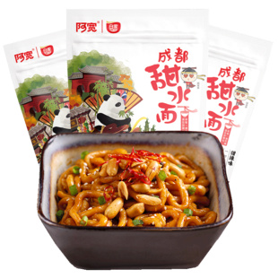 阿宽 成都甜水面 2袋+红油面皮 1袋