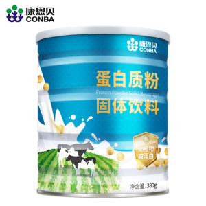 康恩贝 蛋白粉 德国进口乳清蛋白 380g 非转基因大豆蛋白