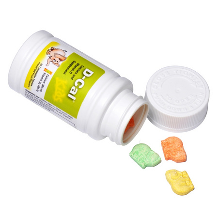 移动专享：D-Cal 迪巧 儿童维D钙咀嚼片300mg 30粒*2瓶