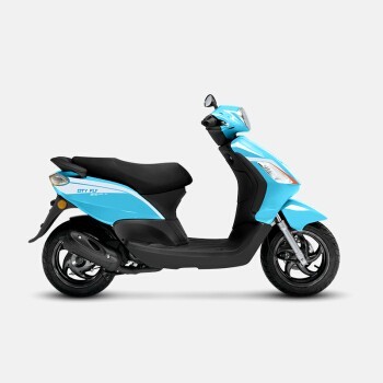 PIAGGIO 比亚乔 BYQ150 FLY标准版 踏板摩托车 海浪蓝