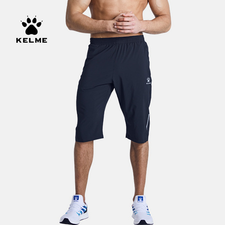 kelme 卡尔美 3991535 男士运动七分裤