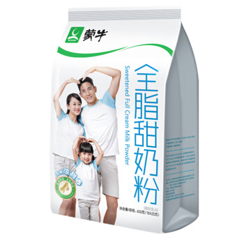 88VIP：蒙牛 成人牛奶粉全脂甜奶粉 400g/袋 *5件