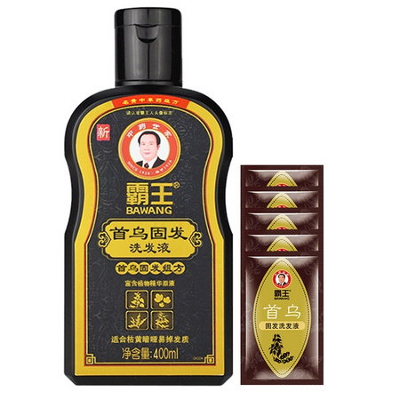 霸王 首乌固发洗发液 400ml