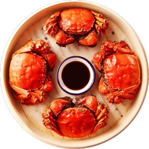 现货 珍澄 阳澄湖 鲜活六月黄大闸蟹 2.5两